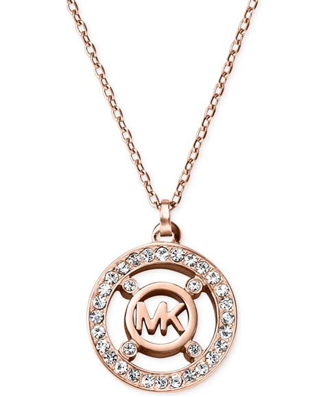 michael kors crystal pendant necklace|michael kors wedding rings.